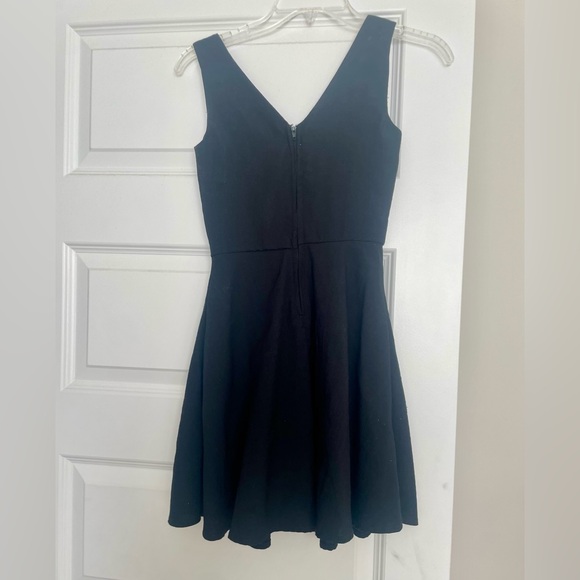 Mi Ami black skater mini dress, size XXS - Picture 2 of 3